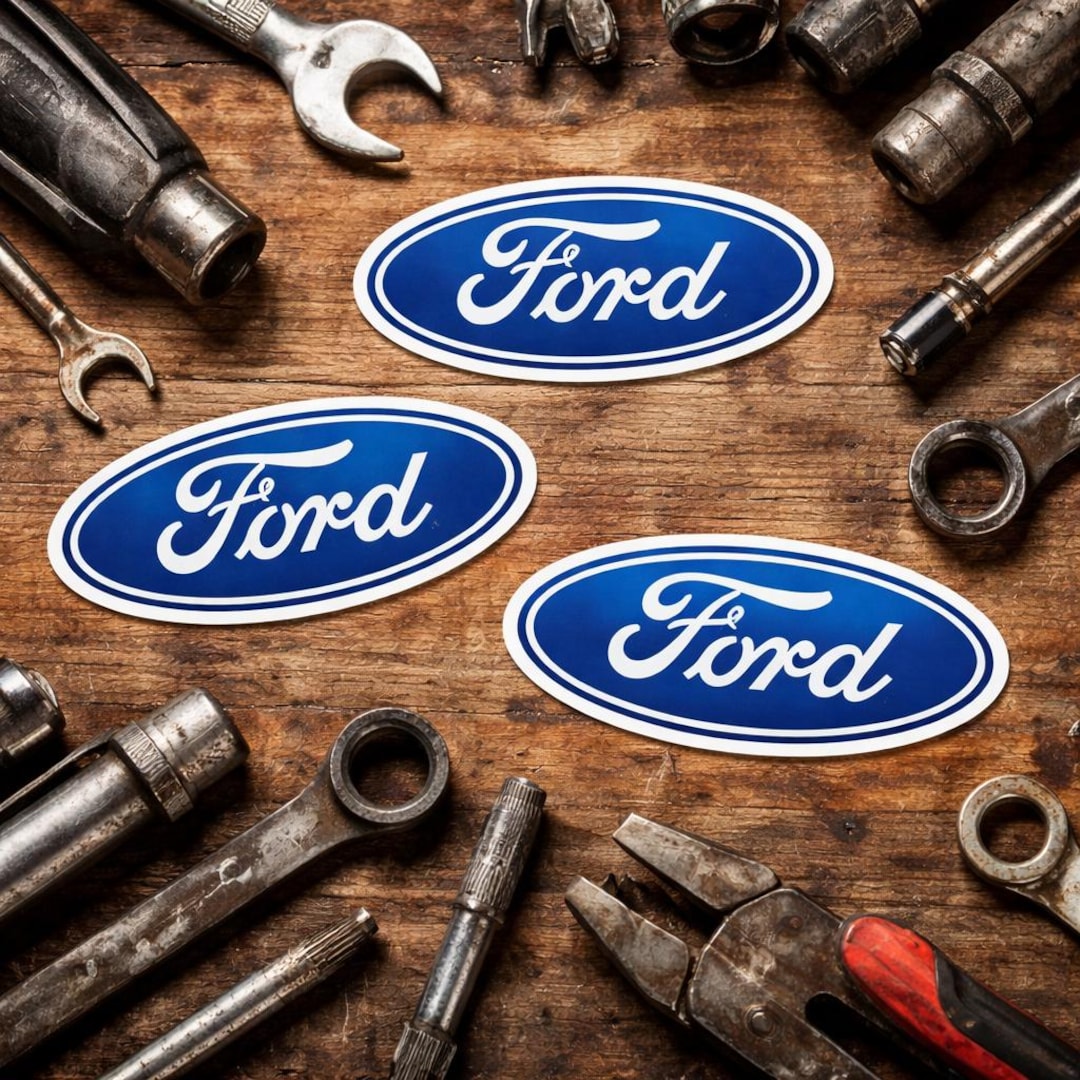 Ford Logo Sticker Pack | 3