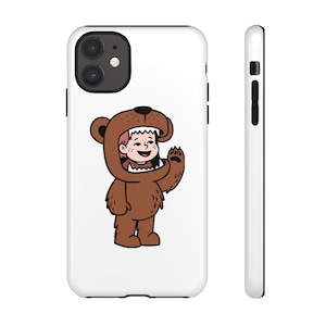 White Cute Bear IPHONE PHONE CASE,Tablet case,Samsung s21 case, Aesthetic phone case,Phone grip,Iphone 11 clear case,Iphone se 2020 case
