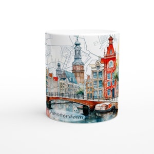 Tazza Amsterdam in ceramica 0,33 l Souvenir