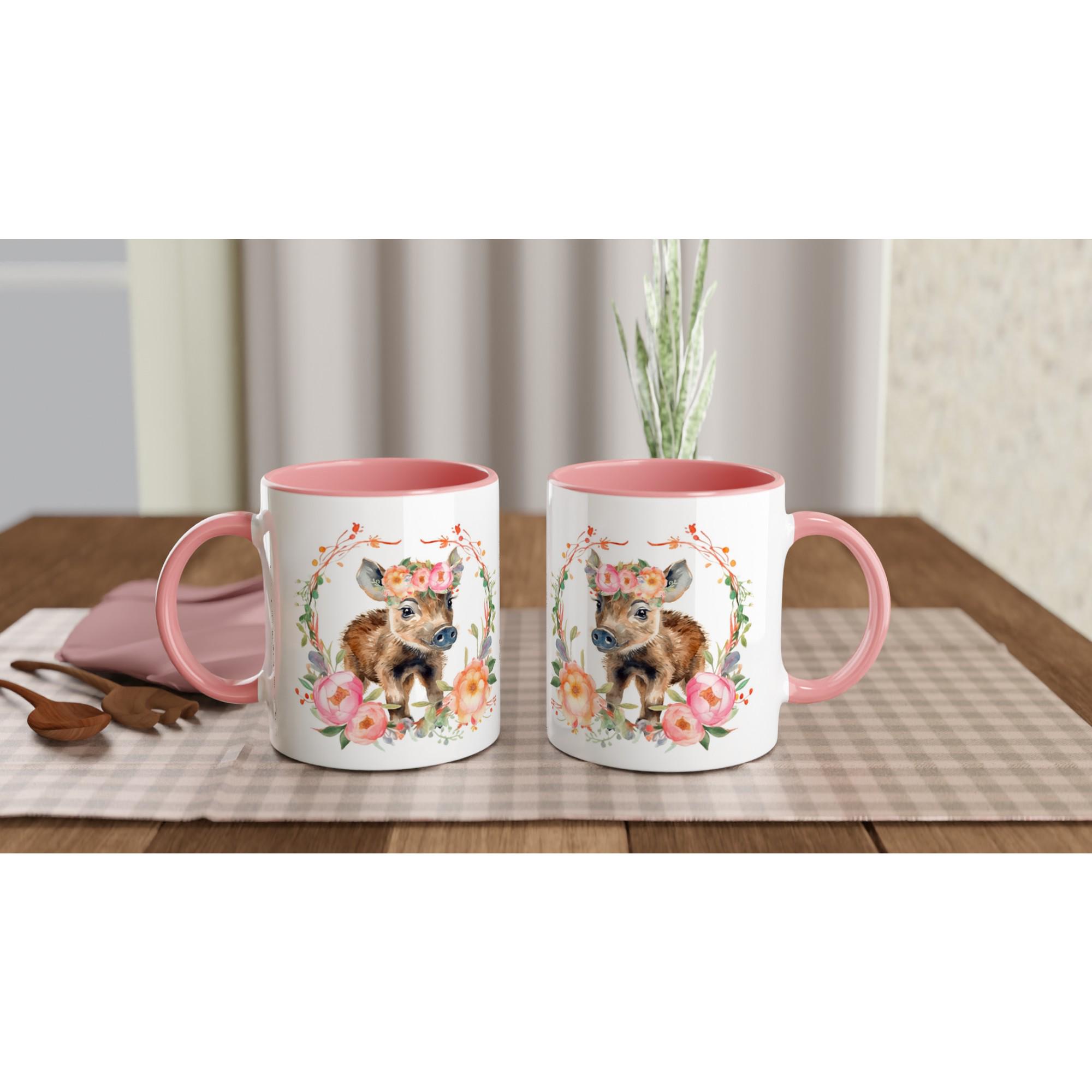 イノシシの赤ちゃんマグカップ 0.33リットル | セラミック製 • 森の
