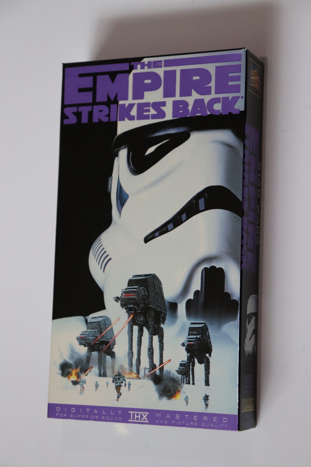 The Empire Strikes Back VHS 1995 Etsy