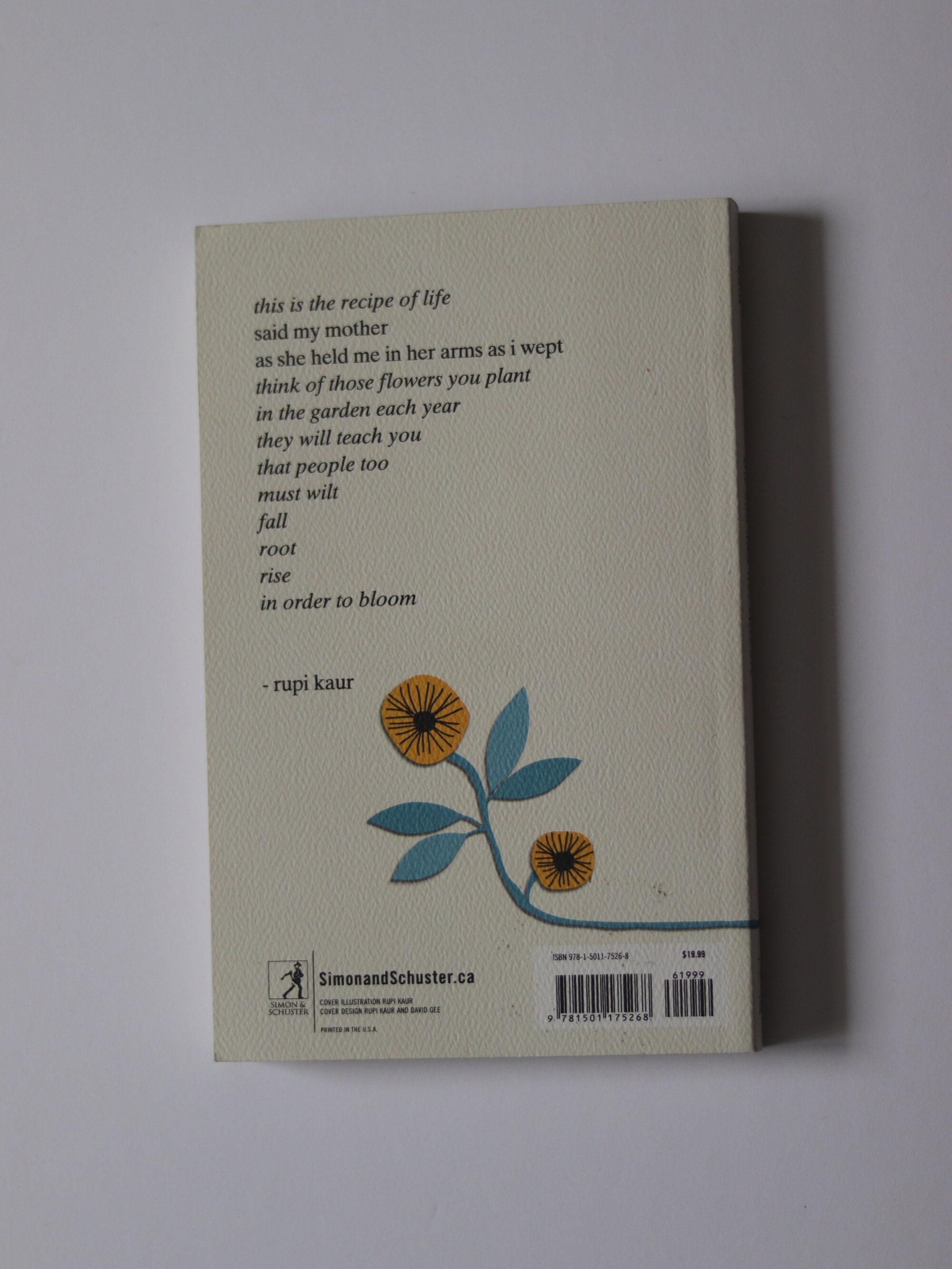 Rupi Kaur's "the Sun and Her Flowers" - Etsy