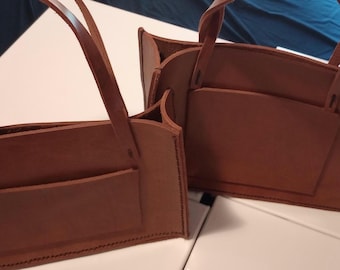 Hand Stitched Leather Bag