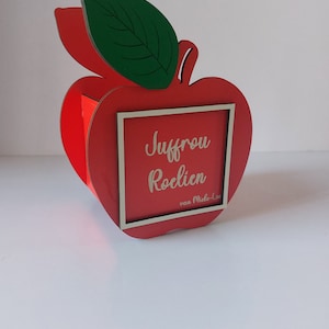 Corte a laser, arquivo digital. Apple Pencil Box. Apple Box. Arquivo AI, SVG, DXF.