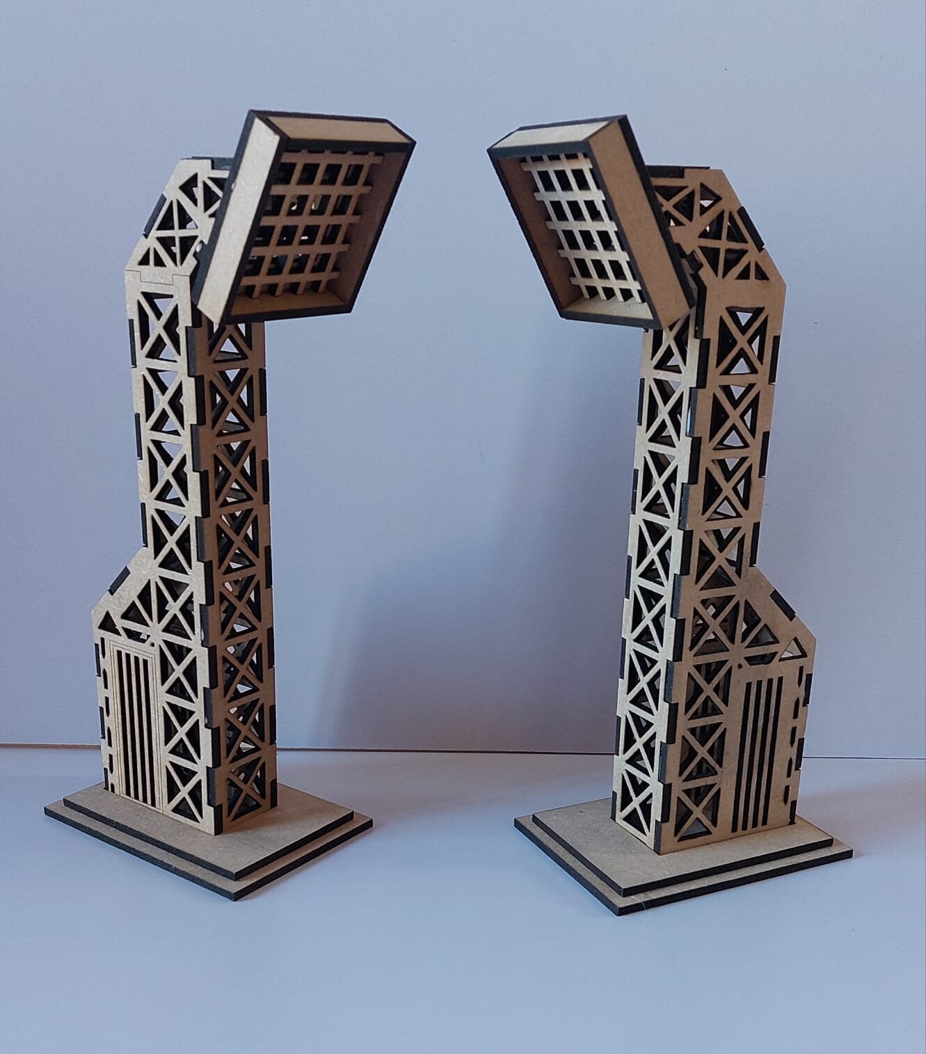 Laser Cut, Digital File. Racecourse/scalextric Course Lights. SVG,DXF ...