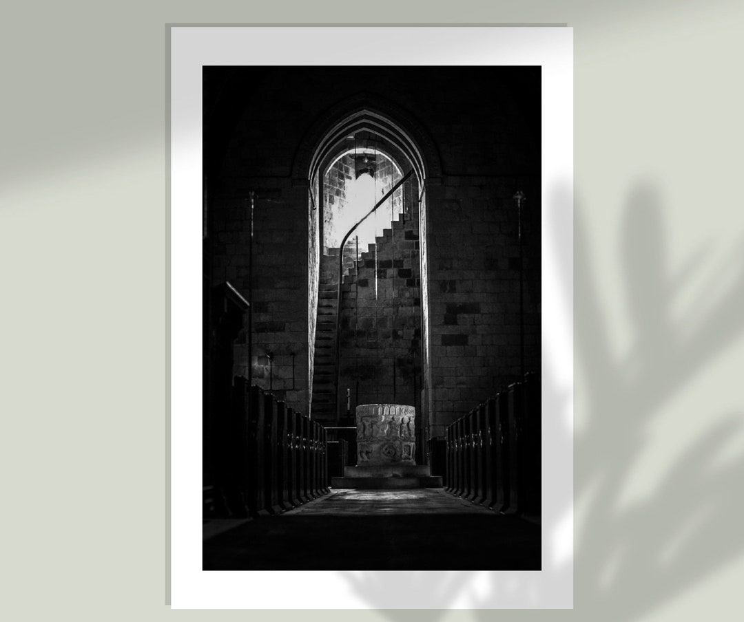 Black and White Stairway to Heaven Digital Download Instant Etsy