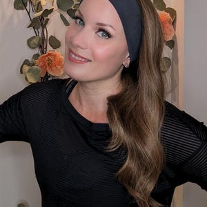 Synthetic Headband Wig | Light Brown | Hand-Tied