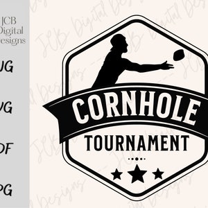 Cornhole Digital Design, Cornhole Champion, png, svg, pdf, jpg, Digital Download for T-shirts, Cups, Stickers, Car Decals, and Printables