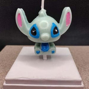 Stitch Character Birthday Candle Cake Topper 2 Inch Tall