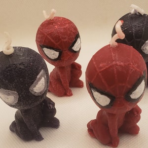 Spiderman Birthday Cake Candle