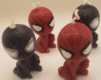 Spiderman Birthday Cake Candle