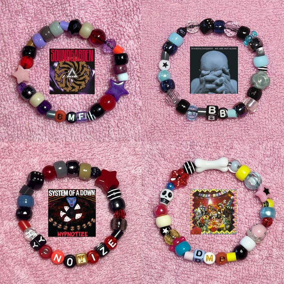 Custom Music Artist Alternative Album Fanart Personalized Kandi