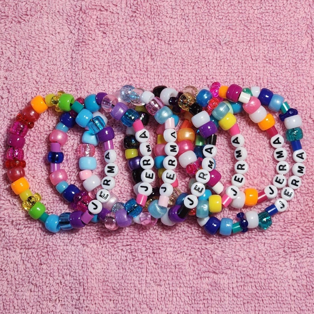 Custom Kandi Cuff, Create Your Own Rave Jewelry, You Pick Colors and  Patterns - Etsy