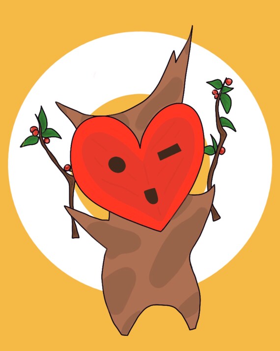 Heart Shaped Korok Seed Digital File Only - Etsy