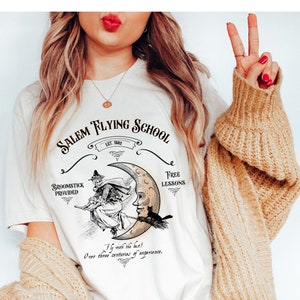 Halloween t-shirt, Funny Salem witch tee, Salem witches, Halloween party shirt, Witchy clothing, Halloween costume, Spooky Witch Shirt