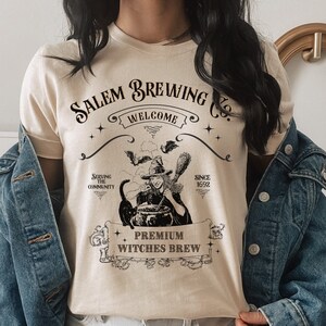 Salem Brewing Company t-shirt, Halloween shirt, Halloween party shirt, Salem witch shirt, Salem Massachusetts, Halloween costume