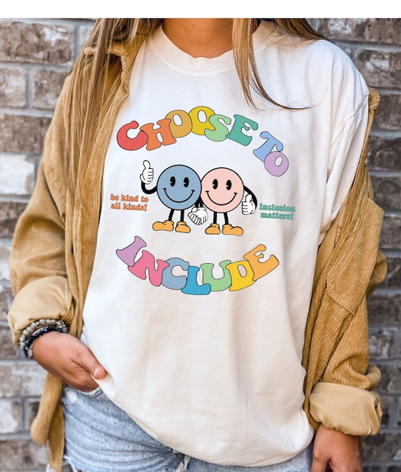 Autism Awareness t shirt Choose To Include tshirt Inclusion Matters SPED Teacher Gift Neurodiversity Inclusion t-shirt Autism Spectrum