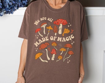 Comfort Colors Mushroom Tshirt Magic Mushroom T-shirt