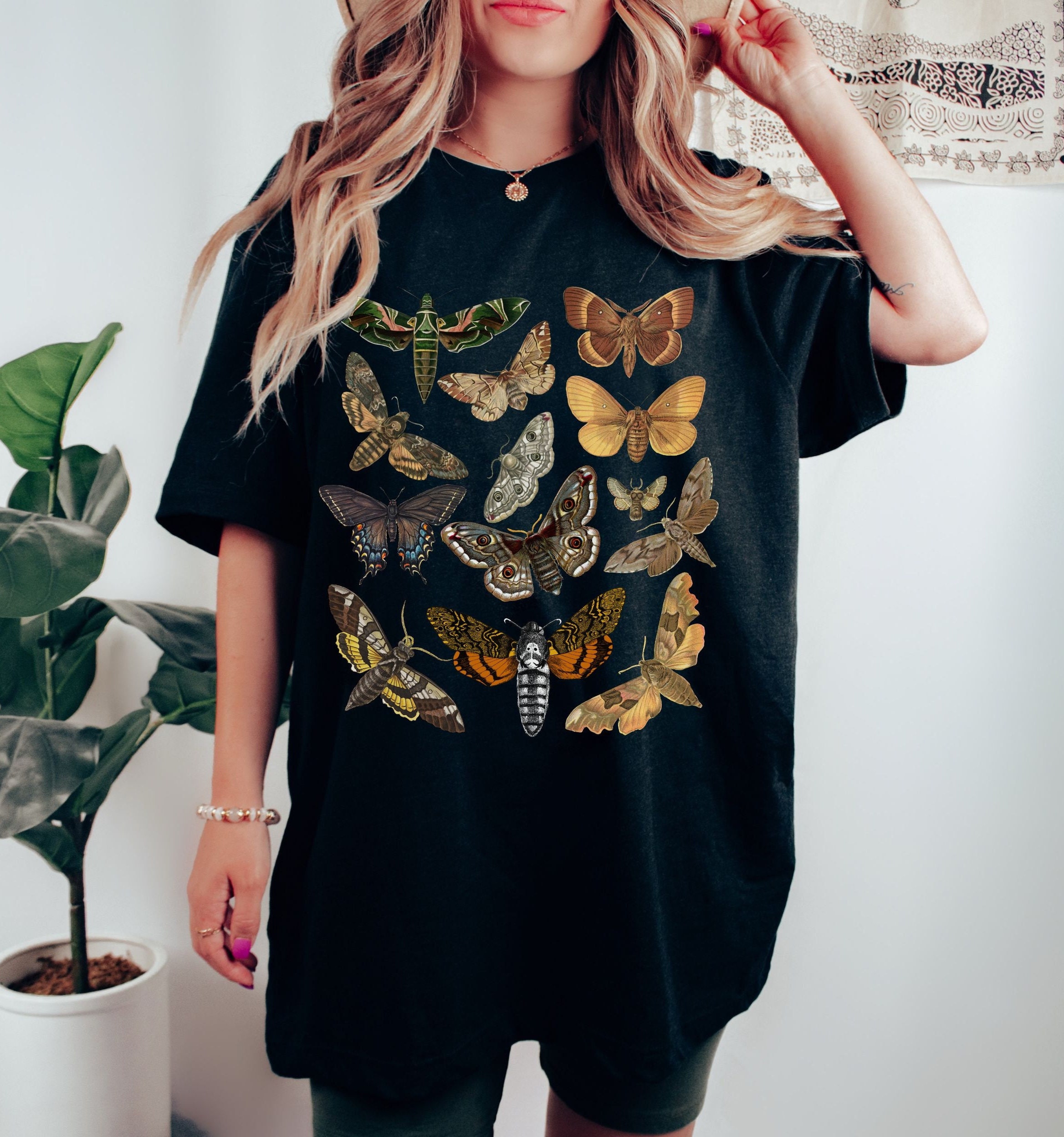 Moth Cottagecore Shirt, Bug Insect Shirt, Moth Cottage Core Shirt ...