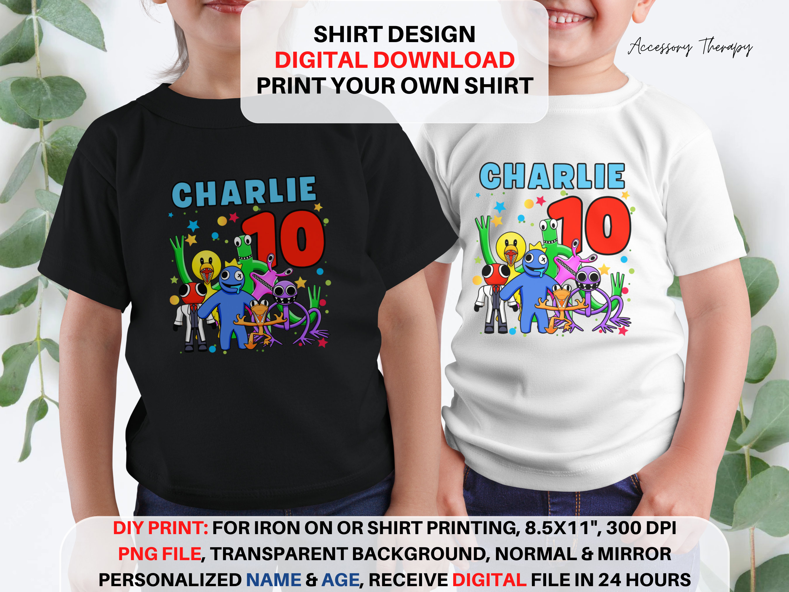 rainbow friends game Kids T-Shirt for Sale by lara-kli