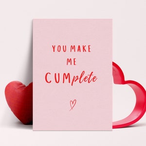 Printable Valentines Day Card for Husband Anniversary Gift For Him Funny Valentines Day Card Raunchy Valentines day Card Digital Download