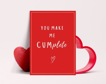 Funny Anniversary Card For Him Printable Valentines Day Card For Husband Vday Card Sexy Valentines Card Digital Download