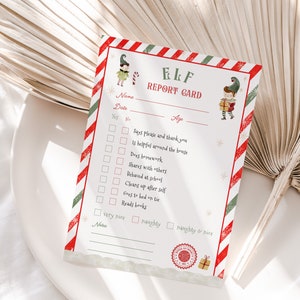 Letter to Santa Claus Printable Letter From Santa Elf Letter - Etsy