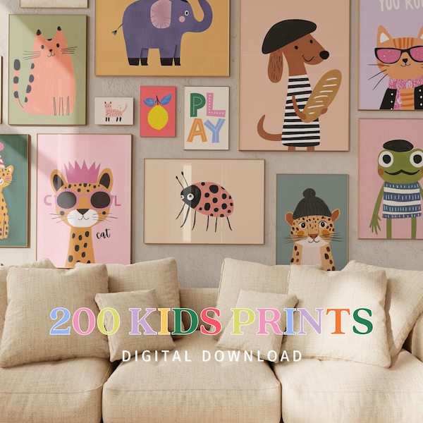 Kids Room Wall Art - Etsy