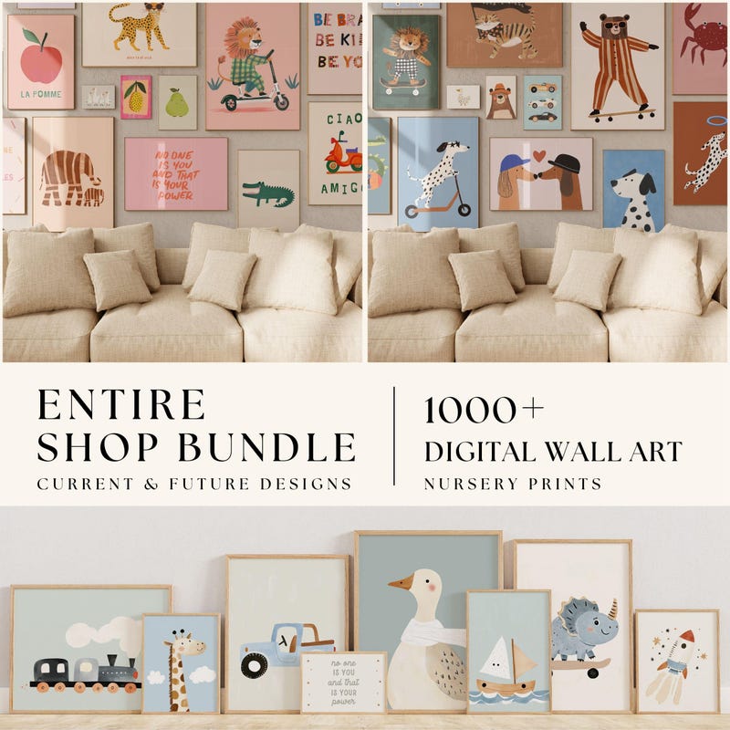 Kids Room Wall Art - Etsy