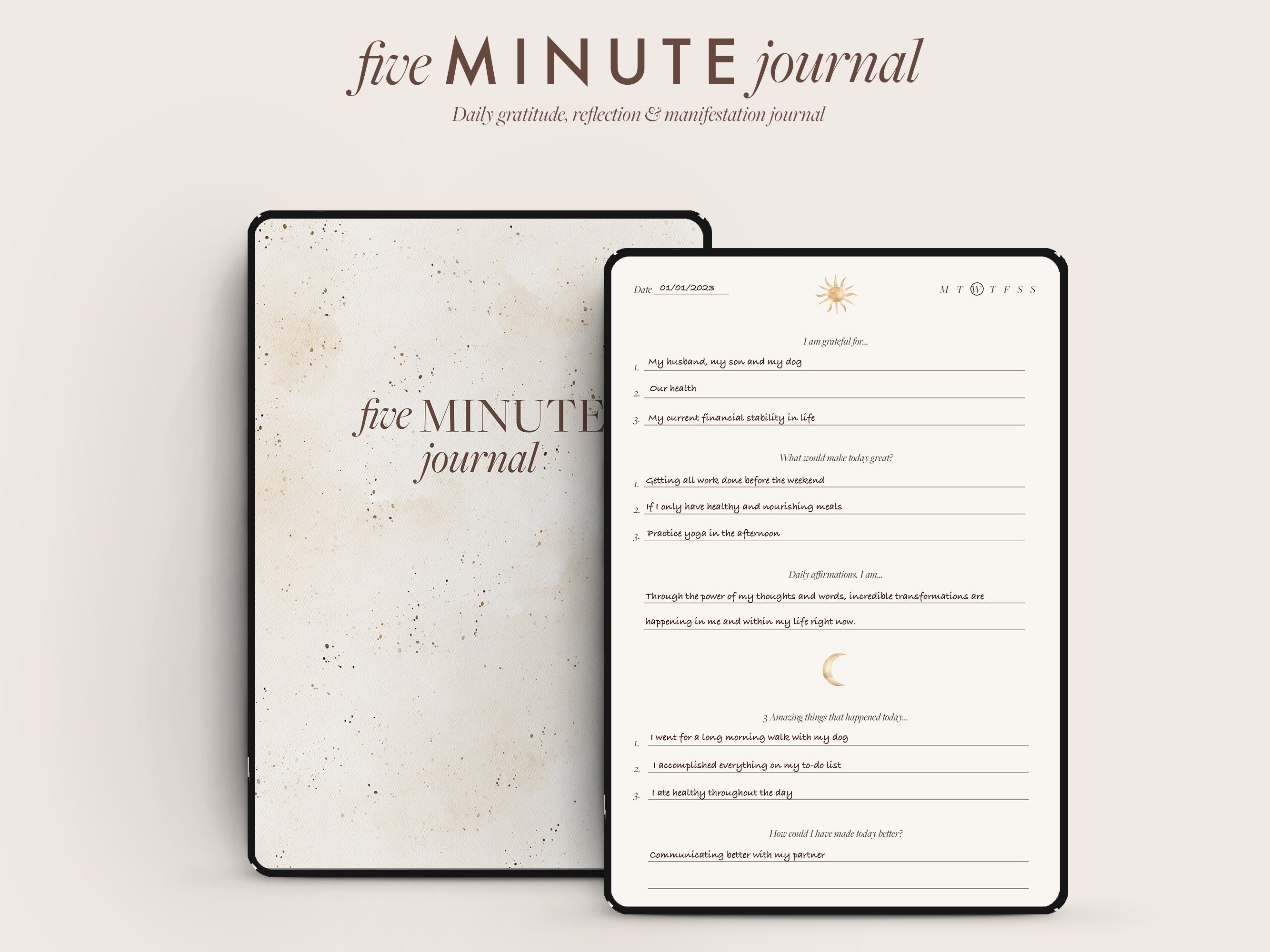 Buy Five Minute Journal by BLOKEHEAD at Low Price in India