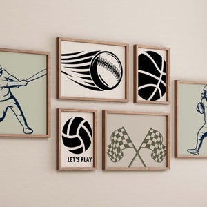 Rad Little Dude wall art set – cool boys room printable posters with bold typography, perfect for playrooms, bedrooms, and modern teen decor.
