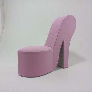 Miniature Handmade Pink Heeled Shoes Sofa 1 6 Scale Furniture Etsy Canada