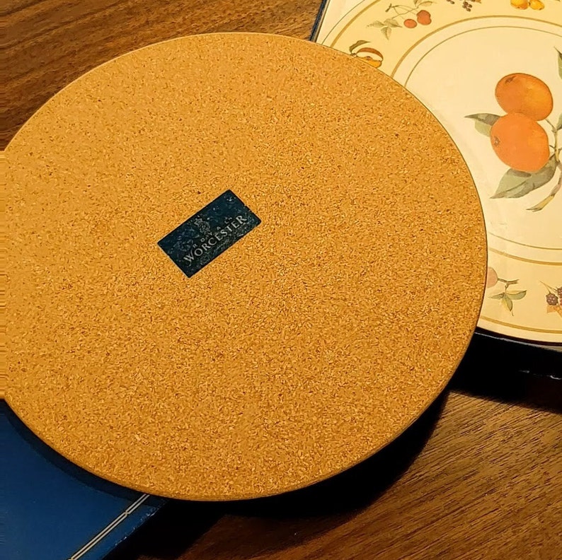 6 Royal Worcester Laminated Cork Backed Placemats Etsy