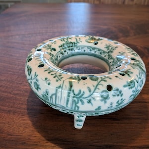 Portuquese Pottery Vase Creates Unique Centerpiece!