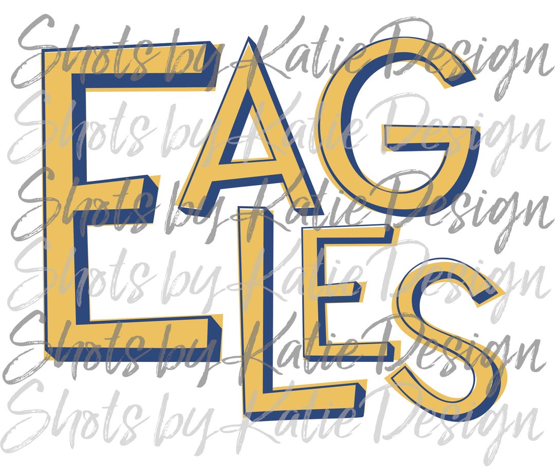 Eagles PNG, Eagles SVG, Digital Eagles, Eagles Letters, Go Eagles ...