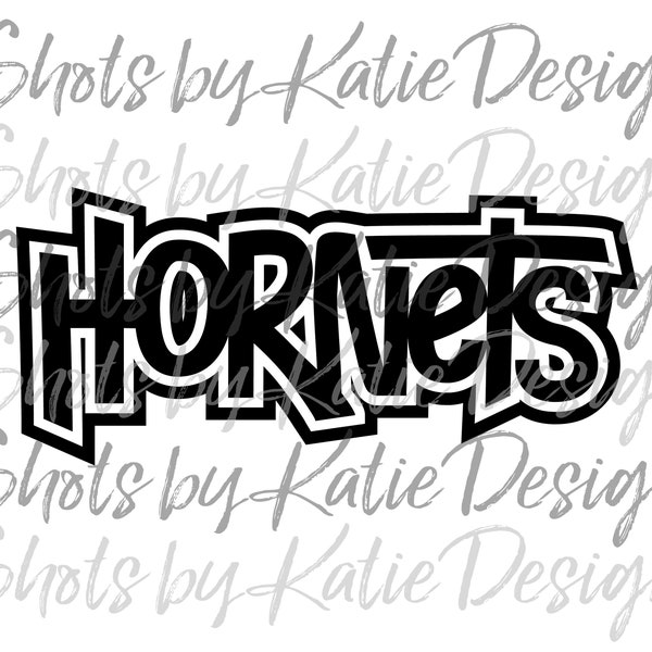 Hornets PNG, Hornets Vector, Digital Hornets Design, Hornets Letters, Hornets SVG, Sublimation Design, Instant Download, Hornets, Go Hornets