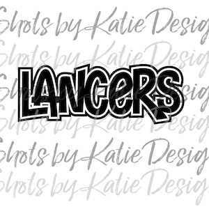 Lancers PNG, Lancers Vector, Lancers Digital, Lancers Letters, Lancers SVG, Instant Download, Lancers, Go Lancers, Lancers Design
