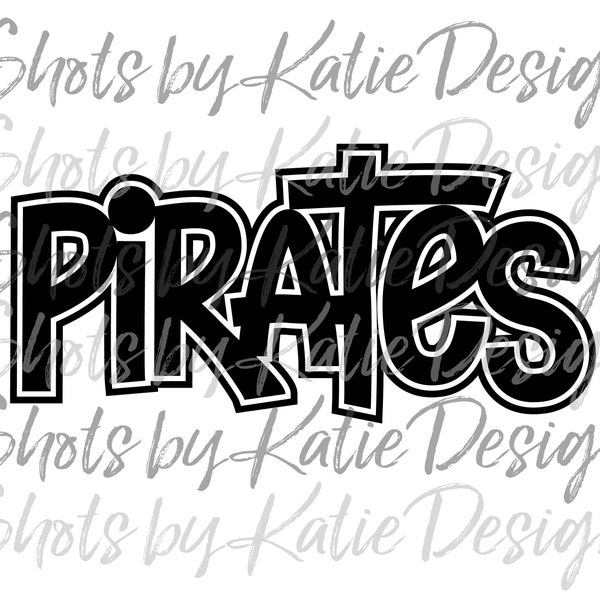 Pirates PNG, Pirates SVG, Digital Pirates, Pirates Letters, Go Pirates, Pirates Sublimation, Instant Download, Pirates, Pirates EPS