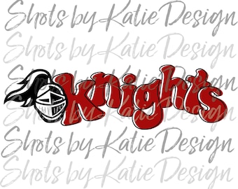 Ritter PNG, Ritter Vektor, Ritter SVG, digitale Ritter Design, Ritter Buchstaben, Sublimation Design, Instant Download