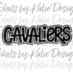 Cavaliers PNG, Cavaliers Vector, Cavaliers Digital, Cavaliers Letters, Cavaliers SVG, Instant Download, Cavaliers, Go Cavaliers