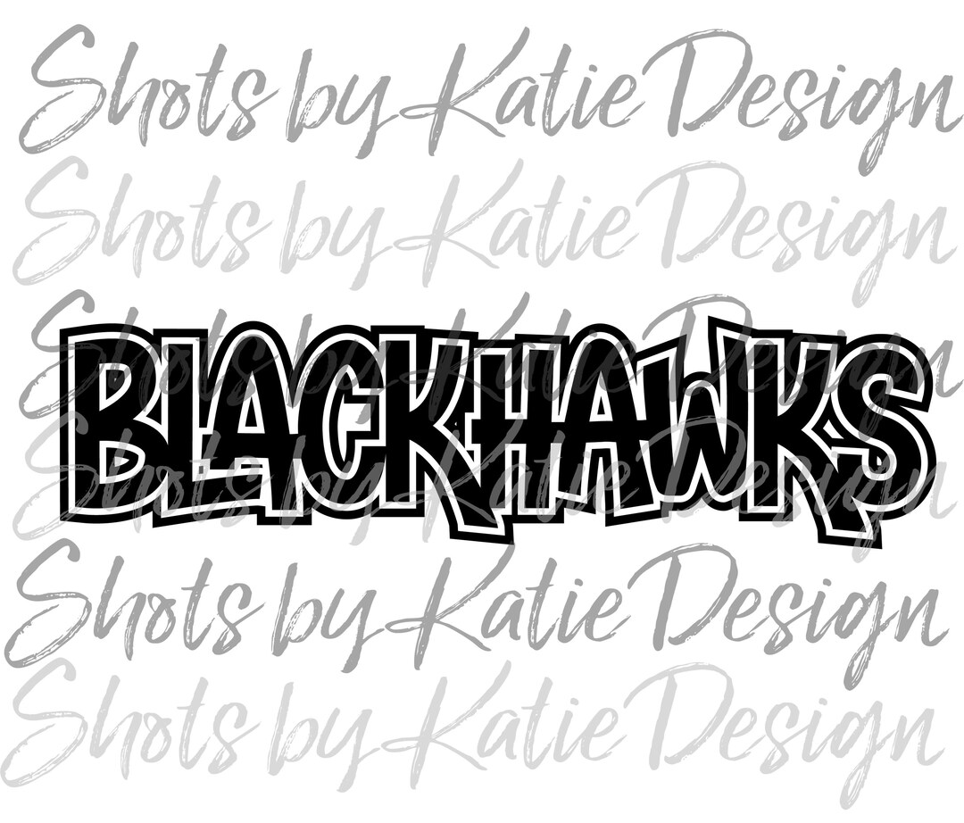 Blackhawks PNG, Blackhawks Digital, Blackhawks Letters, Blackhawks SVG ...