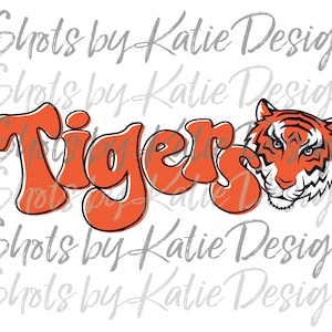 Tigers PNG, Tigers Vector, Tigers SVG, Digital Tigers Design, Tigers Letters, Sublimation Design, Instant Download