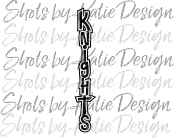 Riddare PNG, riddare vektor, digital riddare design, riddare bokstäver, riddare SVG, sublimeringsdesign, omedelbar nedladdning, riddare, gå riddare