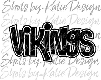 Vikings PNG, Vikings SVG, Digital Vikings, Vikings Letters, Go Vikings, Vikings Sublimation, Instant Download, Vikings, Vikings EPS
