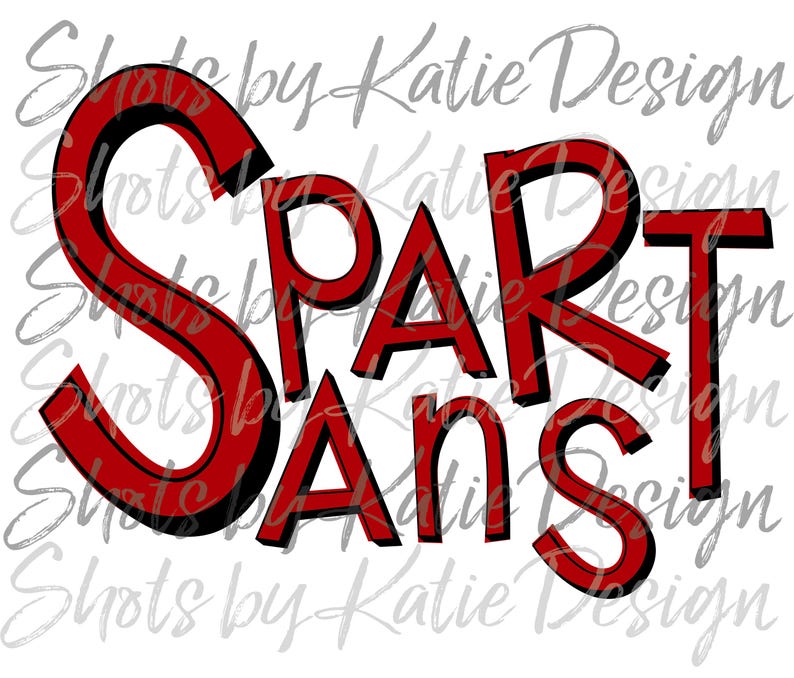 Spatans Cursive Spartans PNG, Spartans Vector, Digital Spartans Design, Spartans ...