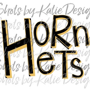 Hornets PNG, Hornets Vector, Digital Hornets Design, Hornets Letters, Hornets SVG, Sublimation Design, Instant Download, Hornets, Go Hornets