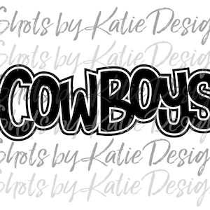 Vaqueros PNG, Vaqueros SVG, Vaqueros Digitales, Cartas de Vaqueros, Go Cowboys, Sublimación de Vaqueros, Descarga Instantánea, Vaqueros, Diseño de Vaqueros