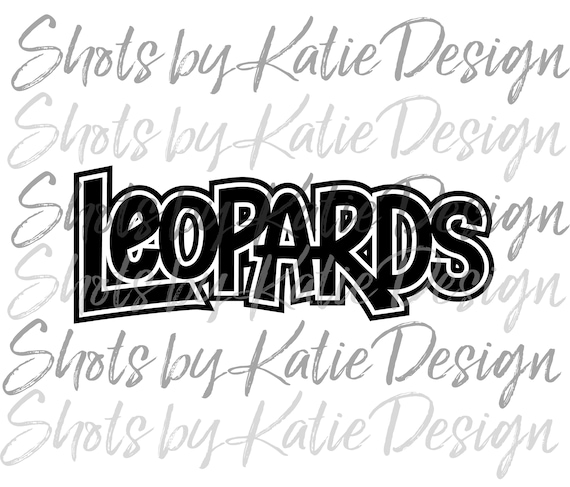 Leopards PNG, Leopards Vector, Digital Leopards Design, Leopards Letters, Leopards SVG, Leopards  Sublimation, Instant Download, Leopards