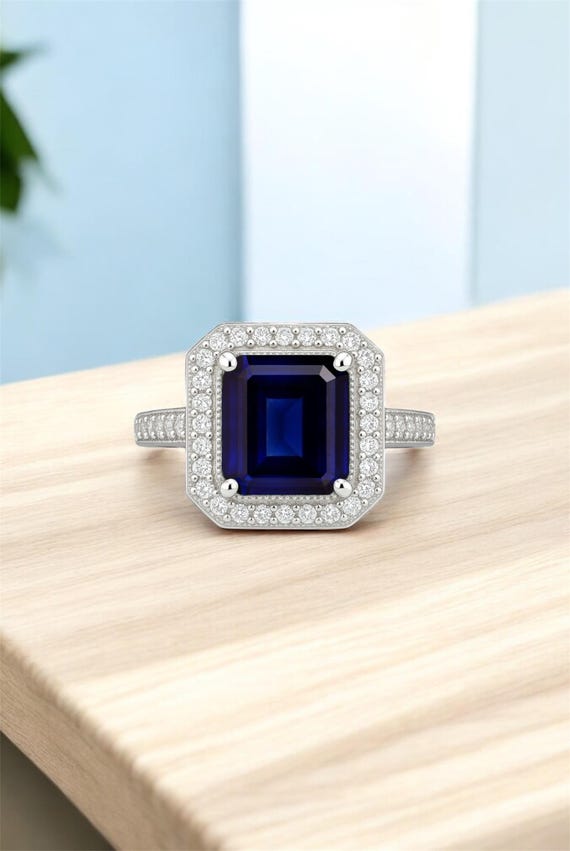 スターリングシルバー作成ブルーサファイアラウンドカットソリティアスタッドイヤリング、すべてのサイズ　並行輸入品 ブルーサファイア