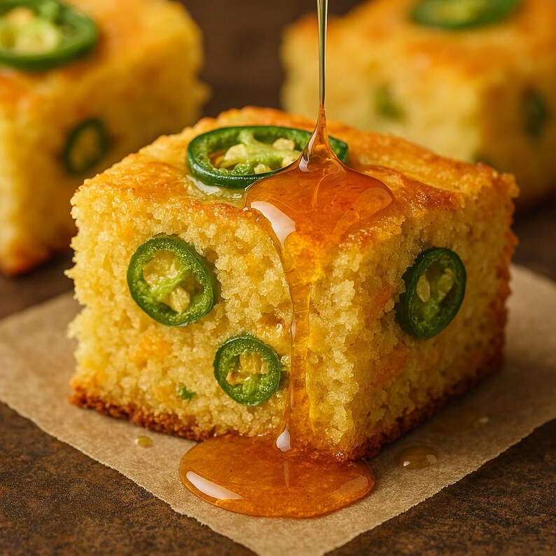 Cornbread Collection: Honey Butter, Jalapeño Cheddar, Gluten-Free Golden image 4